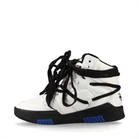 サンローランパリ レザー ハイカットスニーカー 39 メンズ ホワイト 692317 保存袋 箱あり