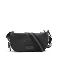 グッチ GGナイロン ナイロンxレザー ボディバッグ ブラック 449182 アウトレット