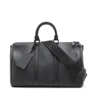 ヴィトン LVアエログラム キーポル バンドリエール40 M57088 ブラック RFID反応あり