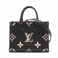 ヴィトン バイカラーモノグラムアンプラント オンザゴーPM M45659 ブラック RFID反応あり