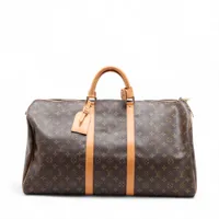 ヴィトン モノグラム キーポル55 M41424 ブラウン