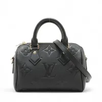 ヴィトン モノグラム アンプラント スピーディ バンドリエール20 M58953 ブラック RFID反応あり