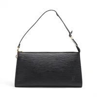 ヴィトン エピ ポシェットアクセソワール M52942 ブラック