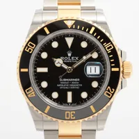 ロレックス サブマリーナーデイト 126613LN SS×YG SS×YG AT ブラック文字盤
