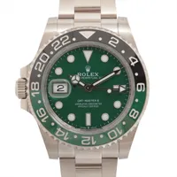 ロレックス GMTマスターⅡ 126729VTNR WG WG AT グリーンセラミック文字盤