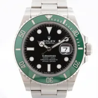 ロレックス サブマリーナーデイト 126610LV SS SS AT ブラック文字盤 あまりごま4