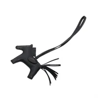 エルメス ロデオチャームPM Z:2021年 チャーム アニョーミロ×リザード ブラック