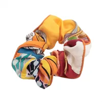 エルメス シュシュ シルク オレンジ