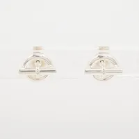 エルメス ミニ シェーヌダンクル 2025 ピアス(両耳用) 925 6.0g シルバー