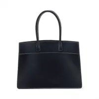 エルメス ホワイトバスPM ボックスカーフ ブルーインディゴ ゴールド金具 刻印不鮮明