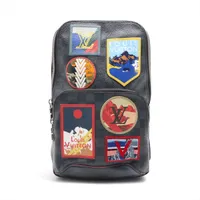 ヴィトン ダミエグラフィット アルプス アヴェニュースリングバッグ N44055 ブラック RFID反応あり