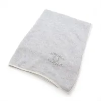 シャネル ココマーク 17B マフラー カシミヤ×シルク×ポリアミド グレー