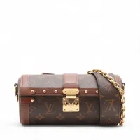 ヴィトン モノグラム パピヨントランク M57835 ブラウン RFID反応あり