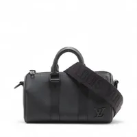 ヴィトン LVアエログラム キーポルXS M80950 ブラック RFID反応あり