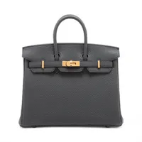 エルメス バーキン25 ルトゥルネ トワルアッシュxスイフト ブルー
