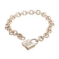 ティファニー 1837 ロック ブレスレット 925 23.7g シルバー