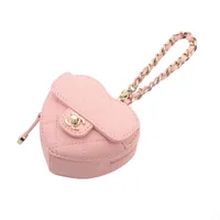 Chanel Matelasse C942K2K1 bag charm Lambskin Pink AP4838 mini