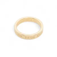 ティファニー 1837 ナロー リング 750(YG) 6.7g