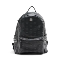 MCM ヴィセトス レザー バックパック/リュック ブラック