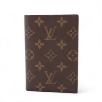 ヴィトン モノグラム クーヴェルテュールパスポール M64502 ブラウン パスポートケース RFID反応あり