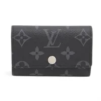 ヴィトン モノグラムエクリプス ミュルティクレ6 M82603 ブラック キーケース RFID反応あり