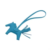 エルメス ロデオチャームPM U刻印：2022 チャーム アニョーミロ ブルーザンジバル