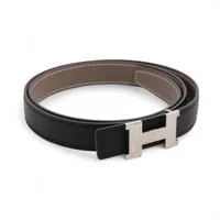 エルメス ミニミニコンスタンスHベルト K:2025年 ベルト 90 ヴォーオデッセイ×ヴォーエプソン エトゥープ×ブラック H マルトレ