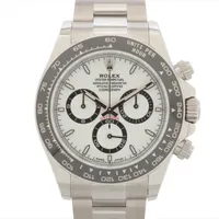 ロレックス コスモグラフデイトナ 126500LN SS SS AT ホワイト文字盤 あまりごま1