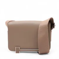 エルメス ゲタ シェーブル エトゥープ シルバー金具 W:2024年