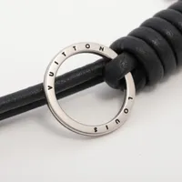 ✨Louis Vuitton ✨メタルチャーム シルバー/ブラック ヴィトン チャーム メタル×レザー シルバー×ブラック M03133 LV
