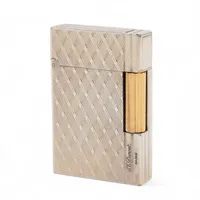 デュポン ギャッツビー ライター メタル シルバー ガスキャップ裏 グリーン