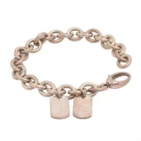 グッチ ドッグタグ ブレスレット 925 63.1g シルバー