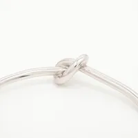 セリーヌ ノット バングル メタル シルバー A4391922｜中古ブランド品
