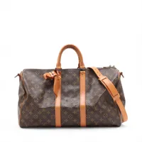 ヴィトン モノグラム キーポルバンドリエール45 M41418 ブラウン