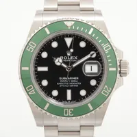 ロレックス サブマリーナーデイト 126610LV SS SS AT ブラック文字盤 あまりごま1