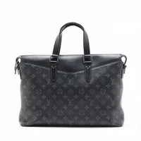 ヴィトン モノグラムエクリプス ブリーフケースエクスプローラー M40566 ブラック RFID反応あり