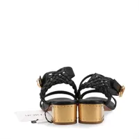 クリスチャンディオール DIOR EGEE レザー サンダル 35.5 レディース
