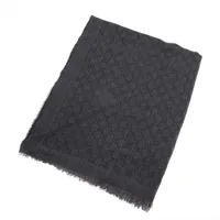 グッチ GG ストール ファブリック グレー