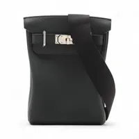 エルメス ケリー アッカドPM トゴ ブラック シルバー金具 B:2023年