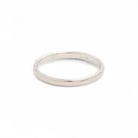 ティファニー クラシックバンド リング Pt950 2.1g