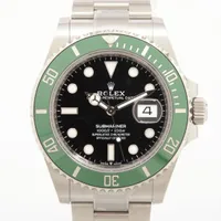ロレックス サブマリーナーデイト 126610LV SS SS AT ブラック文字盤