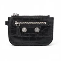 バレンシアガ レザー コインケース ブラック