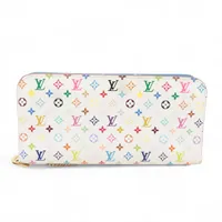 ヴィトン マルチカラー ポルトファイユアンソリット M93749 マルチカラー ロングウォレット