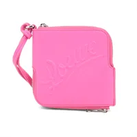 ロエベ レザー コインケース ピンク