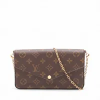 ヴィトン モノグラム ポシェット フェリシー M81896 ブラウン