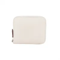 エルメス アザップコンパクト シルクイン ヴォーエプソン コインケース マッシュルーム シルバー金具 B:2023年