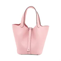 エルメス ピコタンロック18 PM トリヨンクレマンス ローズサクラ シルバー金具 K:2025年