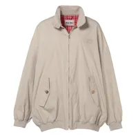 ナイスネス 25AW コットン×レザー ジャケット M メンズ ベージュ NN