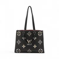 ヴィトン モノグラムアンプラント オンザゴーMM M45495 ブラック RFID反応あり