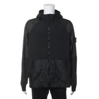 Stone Island Nylon Nylon Jacket XXL Men's Black 801542020 There is